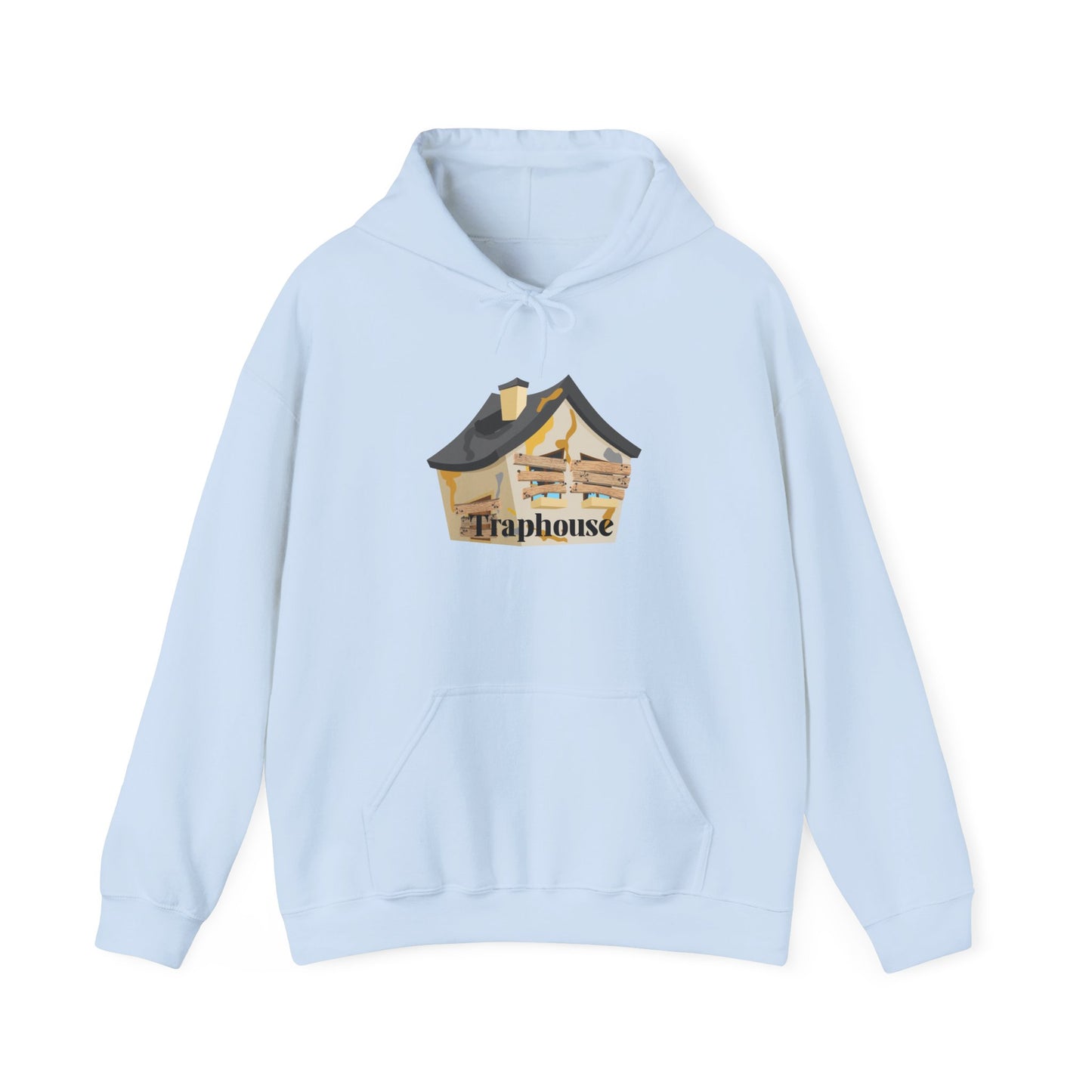 TrapHouse Hoodie Unisex Heavy Blend™ Hooded Sweatshirt Traphouse Bando Pullover Sweater