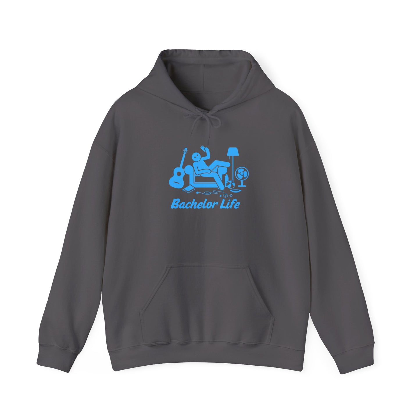Bachelor Life Hoodie Sweater Pullover Single Man Hooded Sweatshirt Comfy Unisex Sweatshirt