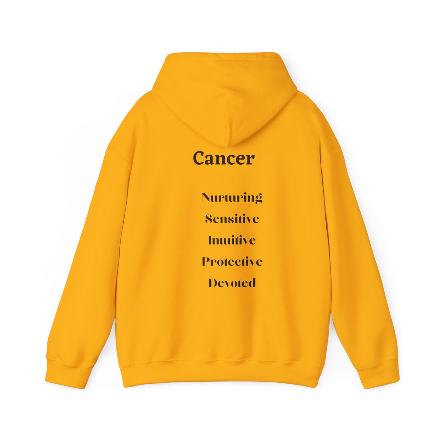 Cancer Zodiac Astrology With Traits Unisex Heavy Blend Hooded Sweatshirt Birth Chart Birth Stone