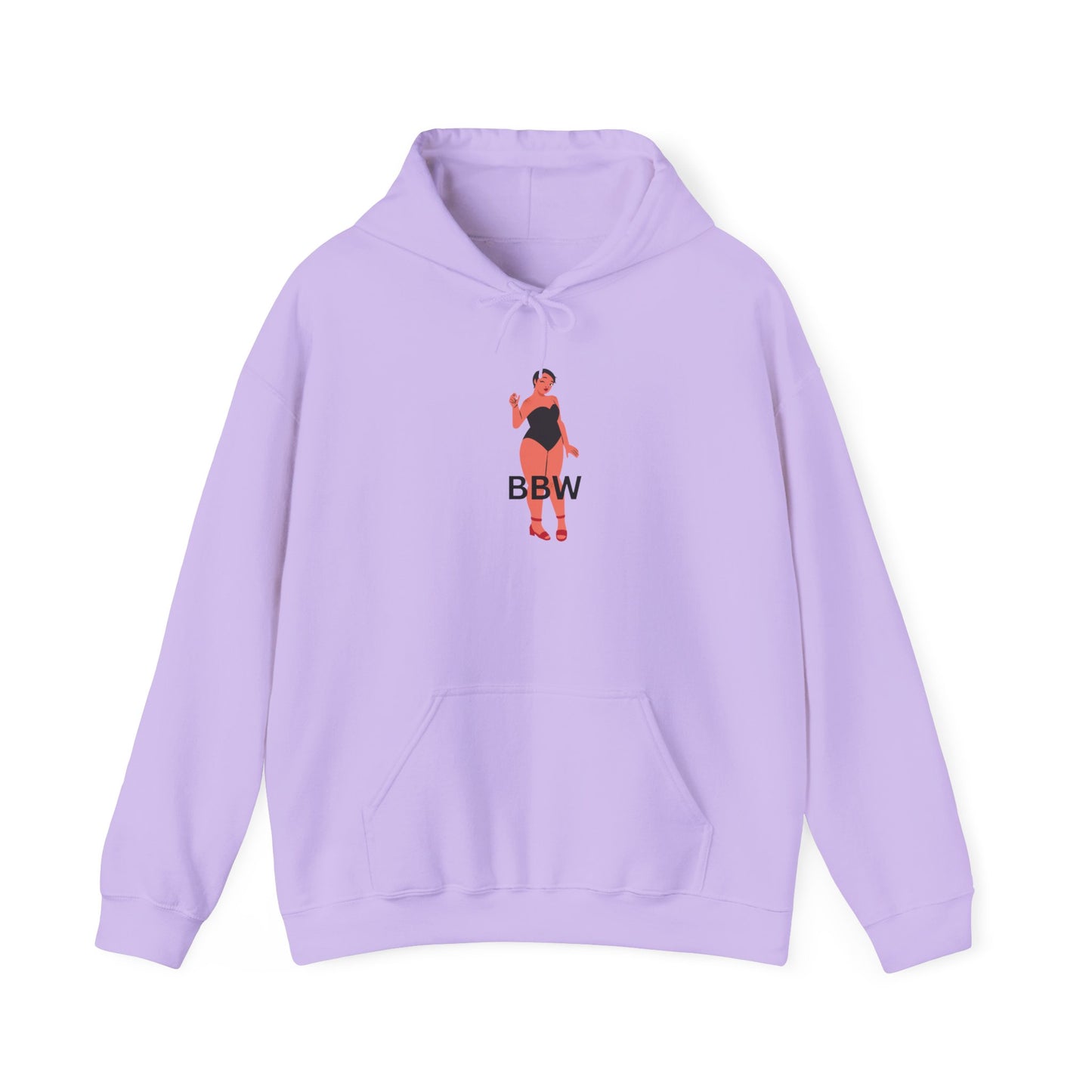 BBW Big Back Plus Size Unisex Heavy Blend™ BBW Graphic Hoodie - Stylish Comfort for Everyday Wear