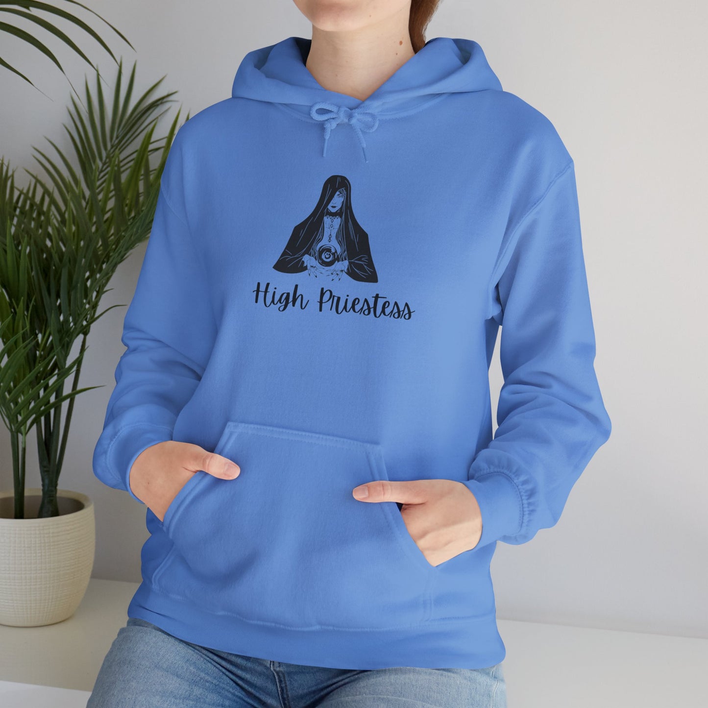 High Priestess Unisex Hoodie Spiritual & Mystical Sweatshirt Pullover Hoodie