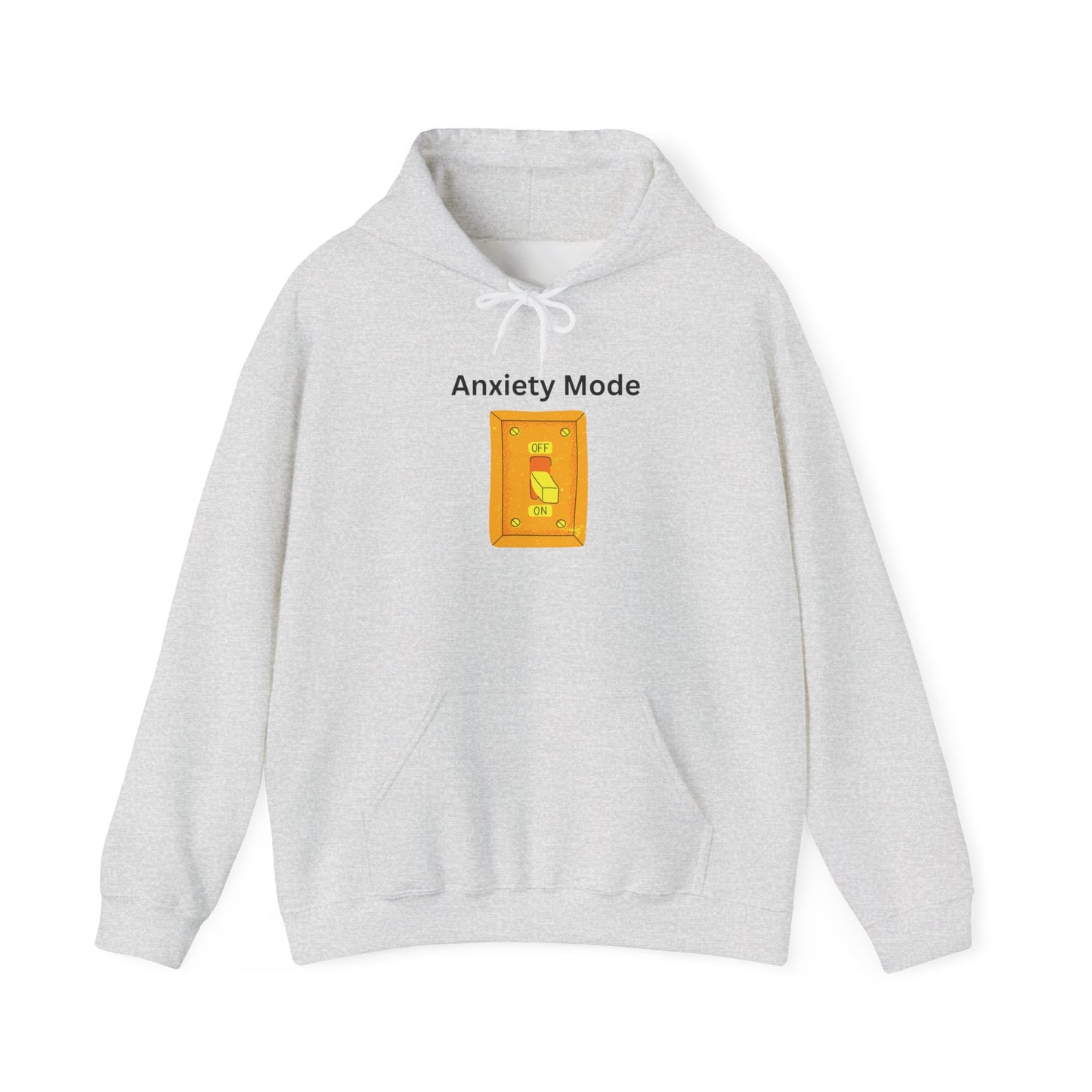 Anxiety Mode Hoodie Unisex Pullover Hooded Sweatshirt Pullover Sweater