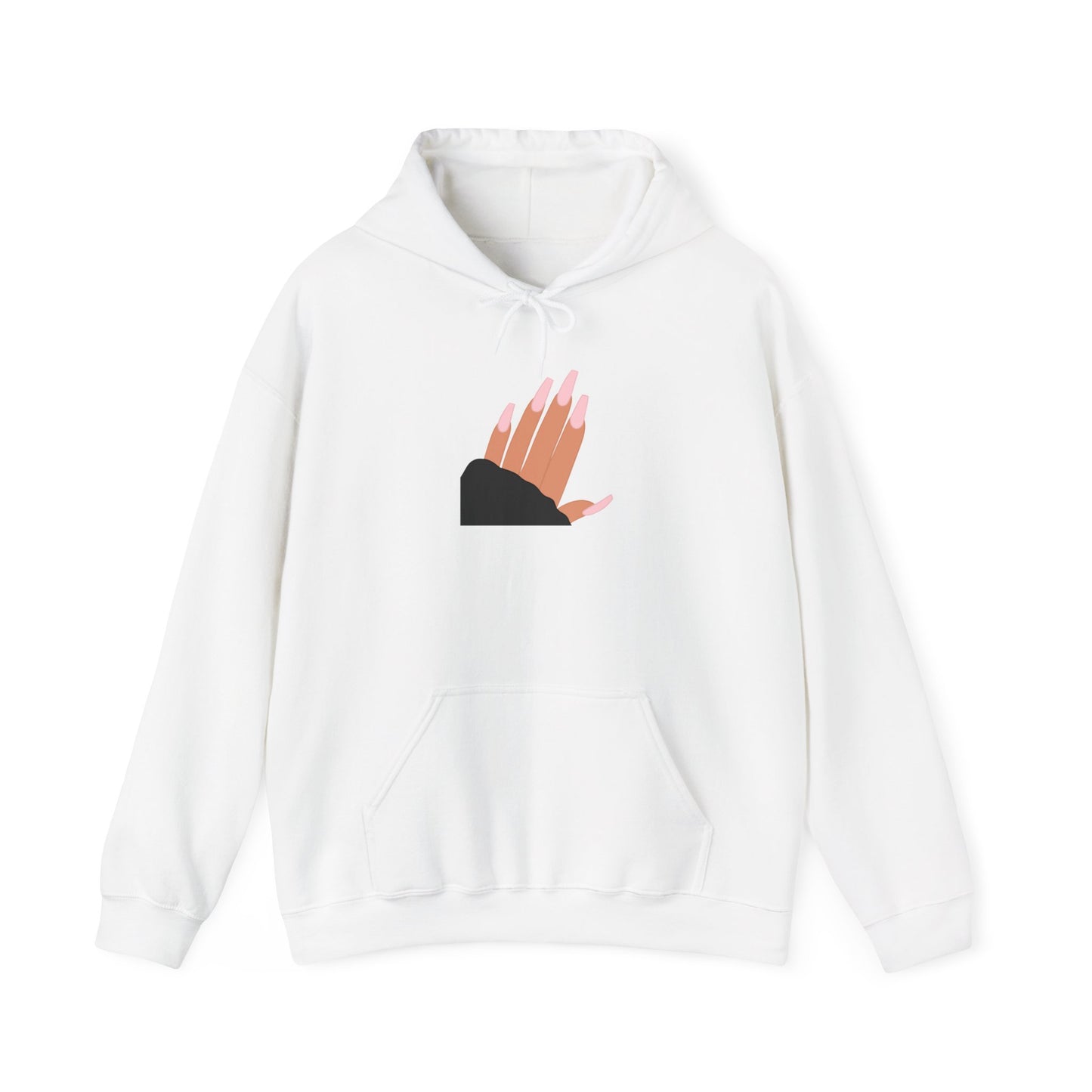Chic Nail Art Unisex Hoodie - Cozy Sweatshirt Pullover Sweater