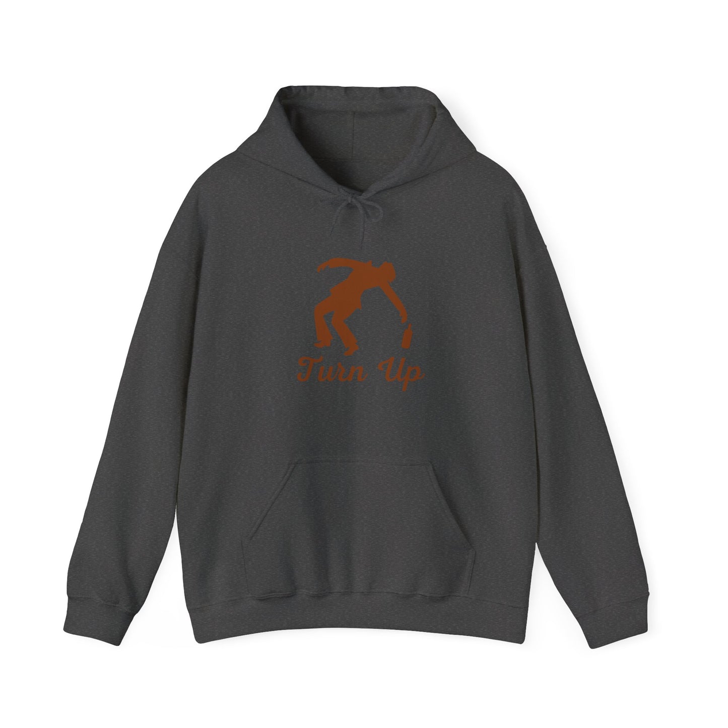 Turn Up Unisex Heavy Blend Hooded Sweatshirt Drinking Party Booze Party Shirt Drinking Shirt Party Animal Beer Alcohol Pullover Sweater