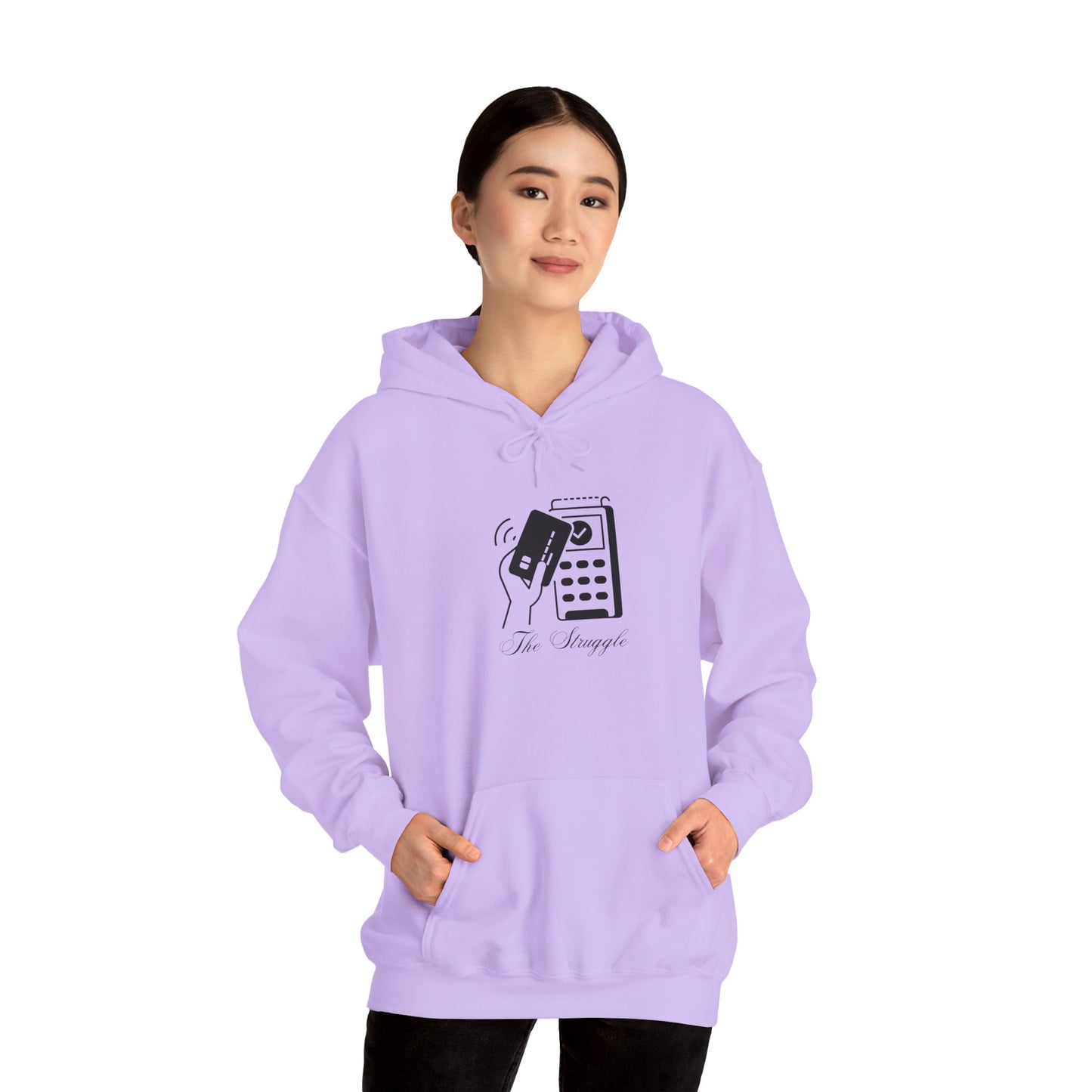 The Struggle Unisex Heavy Blend™ Hooded Sweatshirt Pullover Broke Need Money Sweater Hoodie