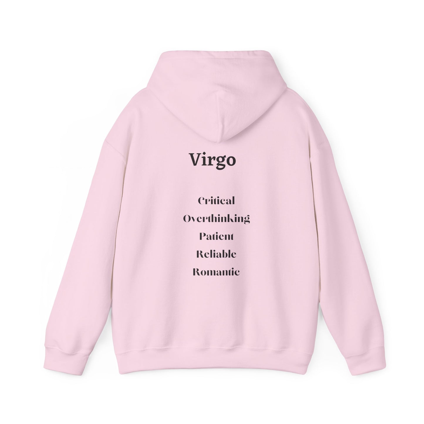 Virgo Zodiac Astrology With Traits Unisex Heavy Blend Hooded Sweatshirt