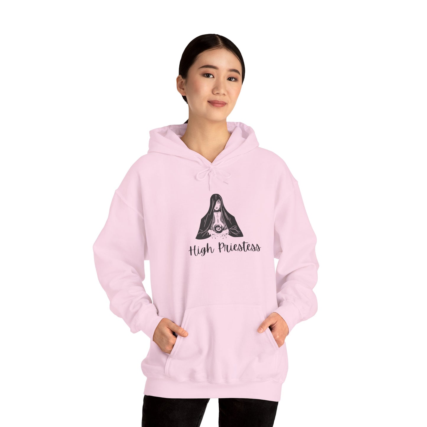 High Priestess Unisex Hoodie Spiritual & Mystical Sweatshirt Pullover Hoodie