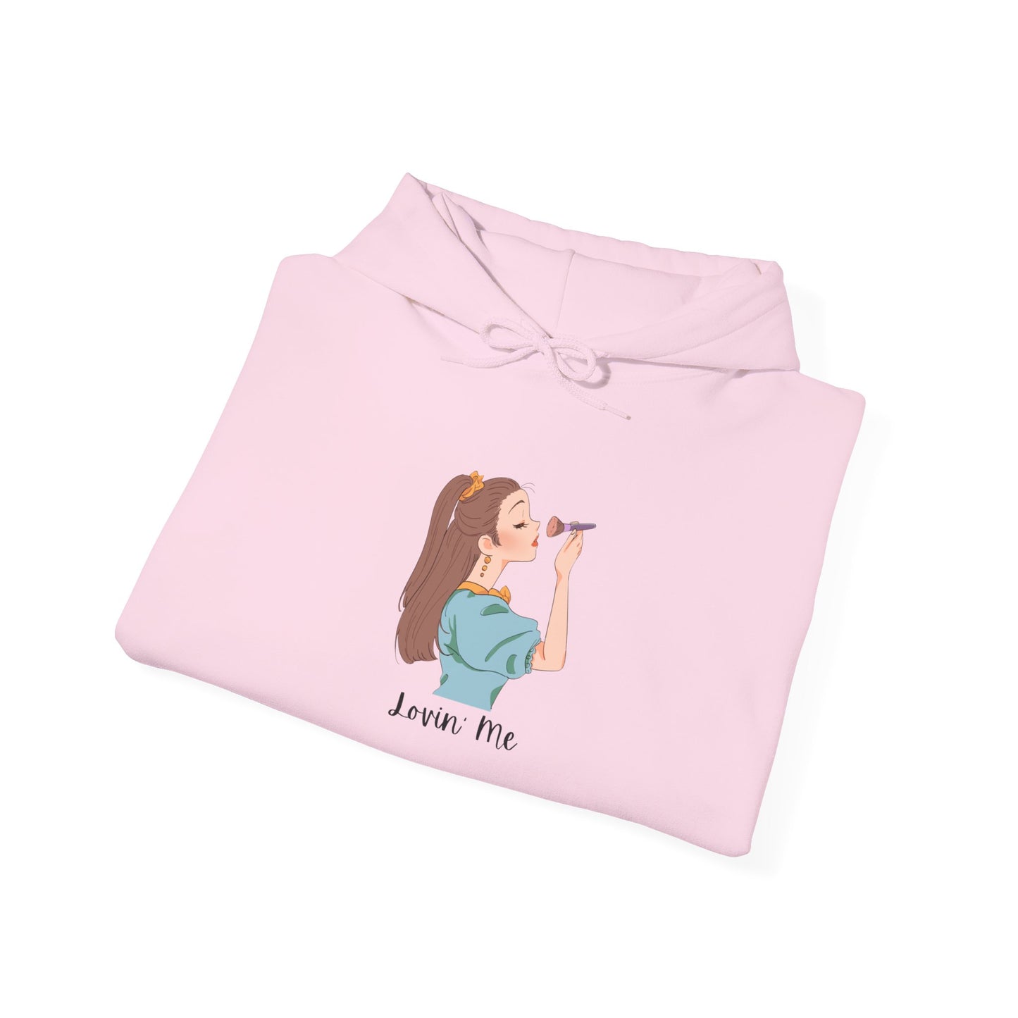 Loving Me Hooded Sweatshirt - Unisex Heavy Blend Sweater Pullover Winter Clothes