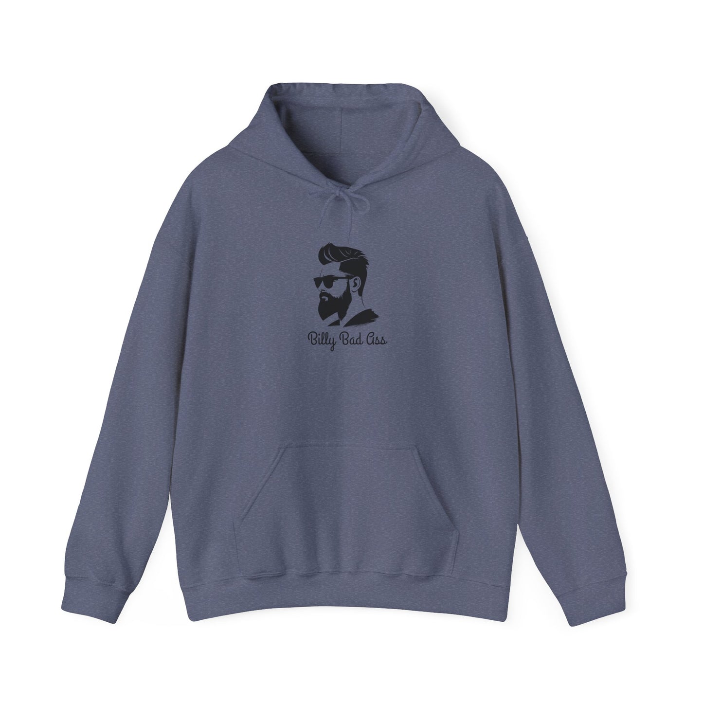Billy Bad Ass Hoodie Unisex Heavy Blend™ Hooded Sweatshirt Tough Guy Macho Man Strong Man Pullover Sweater Pullover Sweater