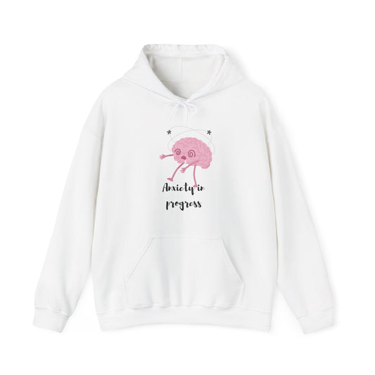 Anxiety In Progress Unisex Heavy Blend™ Hooded Sweatshirt