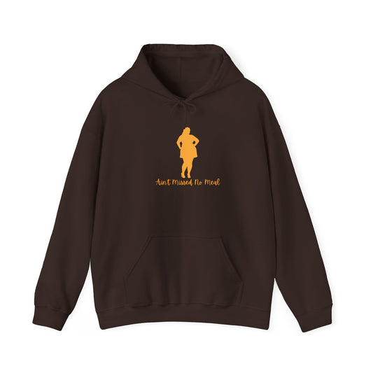 Ain't Missed No Meal Hoodie Unisex Heavy Blend™ Hooded Sweatshirt Pullover Sweater Thick Fine Sexy Volumptuous