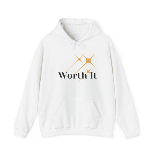 Worth It Unisex Heavy Blend™ Hooded Sweatshirt Self Love Confident Self Confidence Baddie Catch Siren