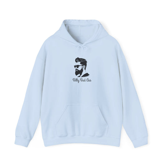 Billy Bad Ass Hoodie Unisex Heavy Blend™ Hooded Sweatshirt Tough Guy Macho Man Strong Man Pullover Sweater Pullover Sweater