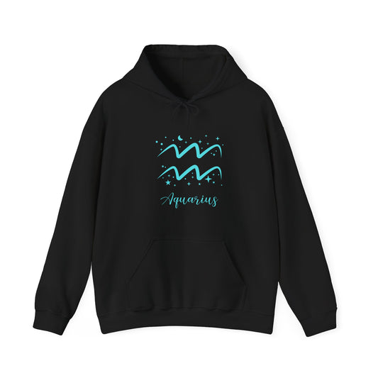Aquarius Unisex Heavy Blend Hooded Sweatshirt