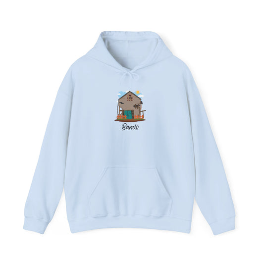 Bando Hoodie Pullover Unisex Heavy Blend™ Hooded Sweatshirt Abandoned House Streets Hip Hop Pullover Sweater Hoodie