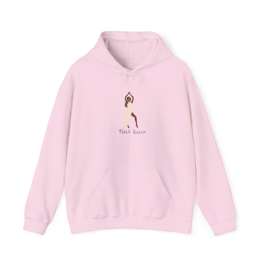 Black Queen Hoodie Unisex Heavy Blend™ Hooded Sweatshirt African American Woman Black Girl Black Woman Pullover Sweater