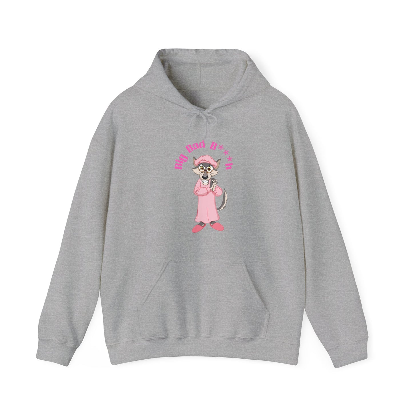 Big Bad B*tch Unisex Heavy Blend Hooded Sweatshirt Mean Girls Boss Goddess Hoodie Sweater Pullover